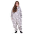 Snuggs Kids Blanket Onesie Grey Snowflakes